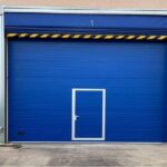 Puerta seccional industrial en Zaragoza